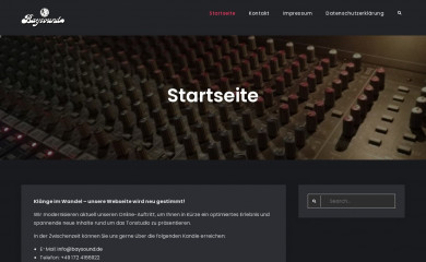 baysound.de screenshot