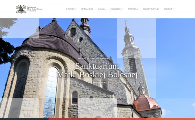 bazylika-limanowa.pl screenshot