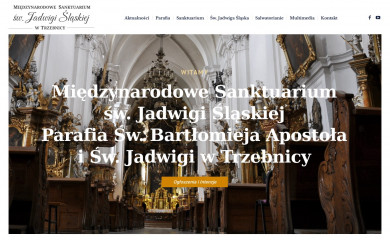 bazylika-trzebnica.pl screenshot