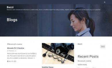 bazzi.sk screenshot