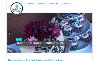 bazzlesbakery.com screenshot