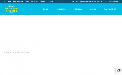 bbqovencleaning.com.au screenshot