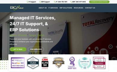 bcainc.com screenshot