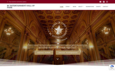 bcentertainmenthalloffame.com screenshot