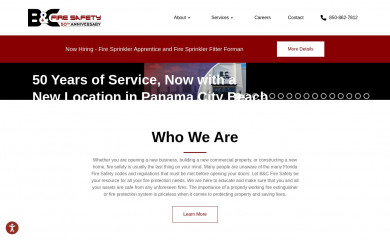 bcfiresafety.com screenshot