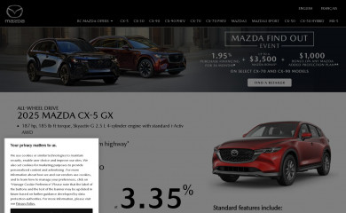 bcmazdaoffers.ca screenshot