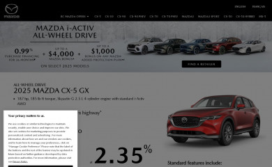 bcmazdaoffers.ca screenshot