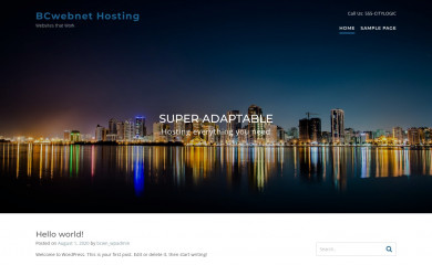 bcwebnet.com screenshot