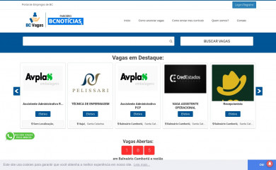 bcvagas.com.br screenshot