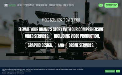 be-web.co.uk screenshot