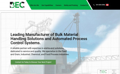 becorp.ca screenshot