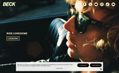 beck.com screenshot