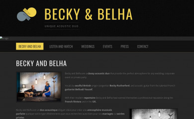 beckyandbelha.com screenshot
