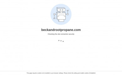 beckandrootpropane.com screenshot