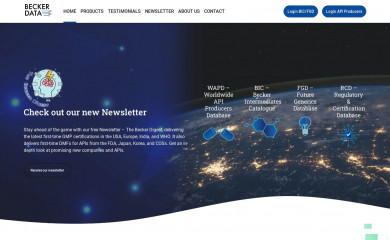 beckerdata.com screenshot