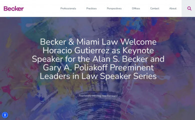 beckerlawyers.com screenshot