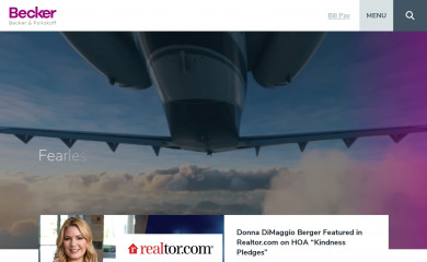 beckerlawyers.com screenshot