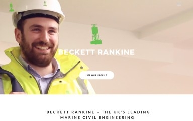 http://beckettrankine.com screenshot