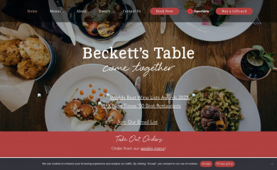 beckettstable.com screenshot