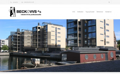 beckovvs.dk screenshot