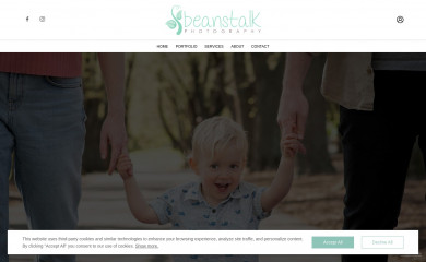 beanstalkphotography.com.au screenshot