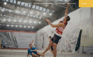 beacharena.lv screenshot