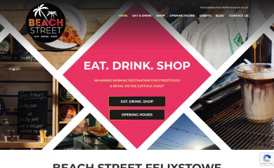 beachstreetfelixstowe.co.uk screenshot