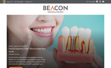 beaconmedia.news screenshot
