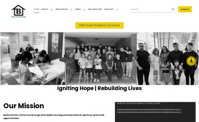 beaconhousing.org screenshot
