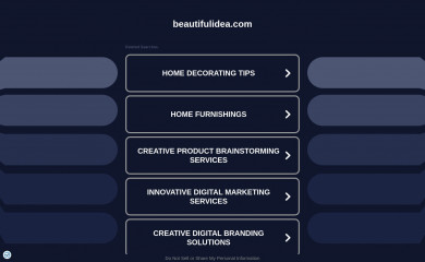 beautifulidea.com screenshot