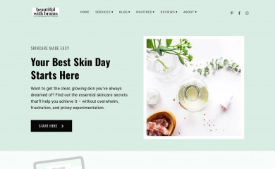 beautifulwithbrains.com screenshot