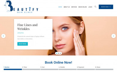 beautifyskinclinic.com.au screenshot