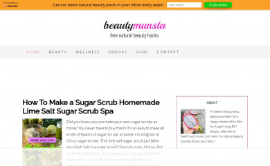 beautymunsta.com screenshot