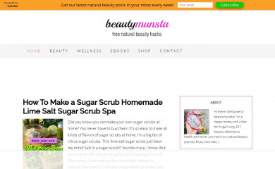 beautymunsta.com screenshot