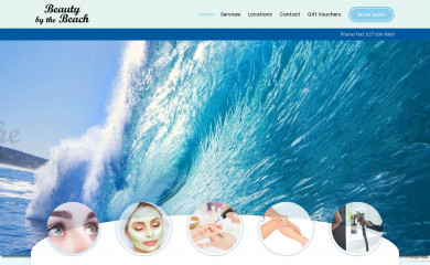 beautybythebeach.nz screenshot