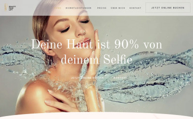 beautyfacelift.ch screenshot