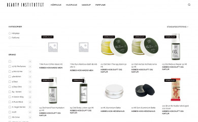 beautyinstituttet.dk screenshot