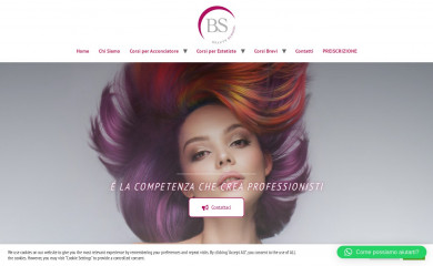 beautyschooltaranto.it screenshot