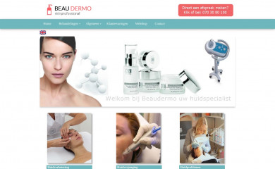 beaudermo.nl screenshot