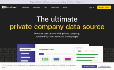 beauhurst.com screenshot