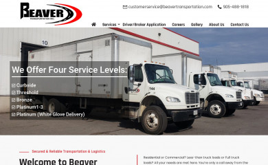 beavertransportation.com screenshot