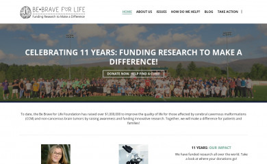 bebrave.life screenshot