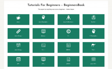 beginnersbook.com screenshot