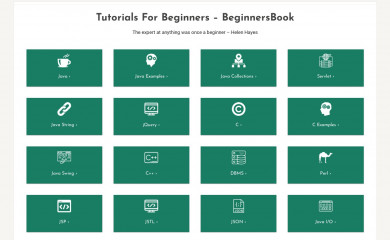 beginnersbook.com screenshot