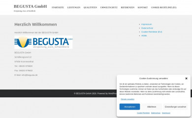 begusta.de screenshot