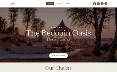 bedouinoasis.org screenshot