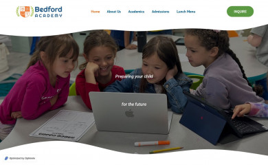 bedfordacademy.org screenshot