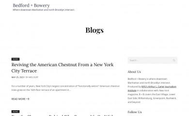 bedfordandbowery.com screenshot