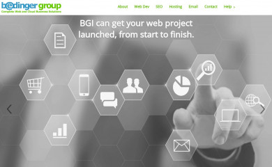 bedinger.com screenshot