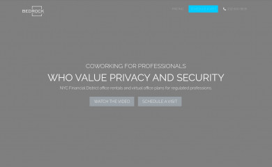 bedrockworkspaces.com screenshot